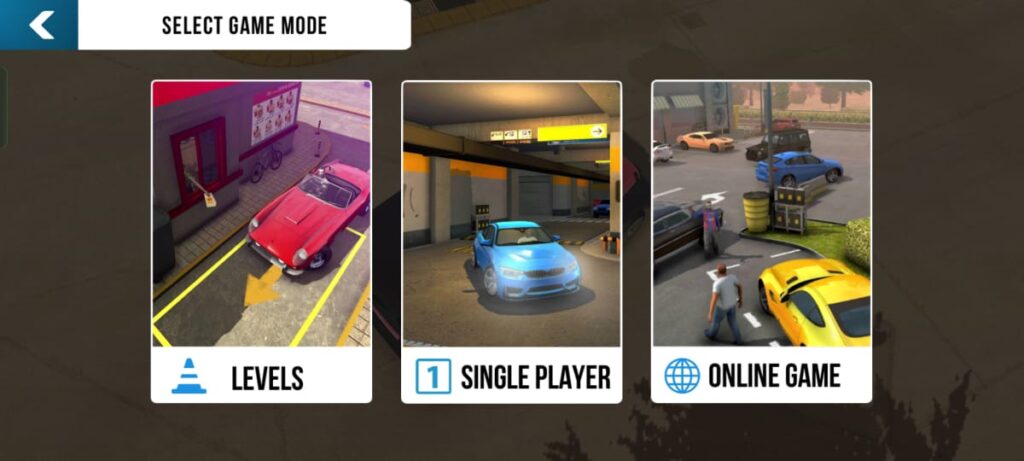 Play free in different modes