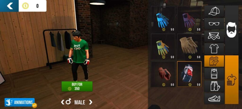 Character Gloves